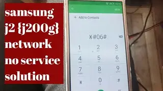 samsung j2 imei no service solution | samsung j2 imei unknown baseband solution 100% working trick