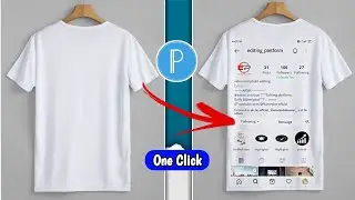 t-shirt per Instagram Profile photo Kaise lagaye |pixellab NewPhoto Editing // editing pletform