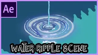 How to make Anime Style Water Ripples in After Effects