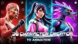 3D Character Design & Animation  - SparkE