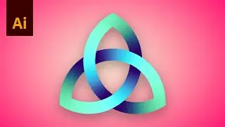 Triquetra Symbol Design in Adobe Illustrator | Illustrator Tips and Tricks