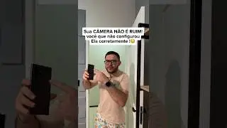 Como configurar a camera do celular corretamente!😳📸.#dicas #celular #android #xiaomi #dicas