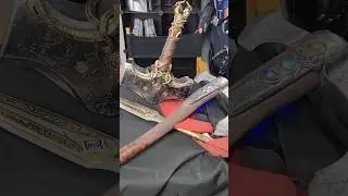 Painting the 3D Printed Draupnir Spear