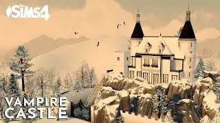 Vampire Castle Speed Build - CC - The Sims 4