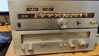 Tre belle radio analogiche anni '70: Scott, Rotel e Sansui