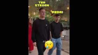 Ter Stegen & Pedri Left Alone😢💔
