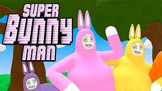 ☣️СМЕХ,СЛЕЗЫ И ПОЛНЫЙ УГАР!☣️ПРОХОЖДЕНИЕ Super Bunny Man☣️#1☣️