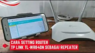 KONFIGURASI RANGE EXTENDER TL WR840N