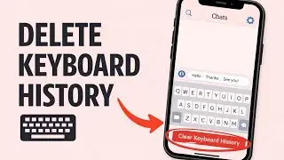 How To Delete Keyboard History On iPhone (2026)