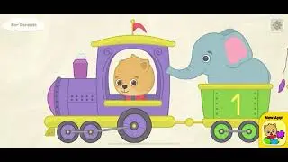 Bimi Boo Numbers! Toddlers Educational Game Video Review! Baby Kids games for 2-5 years old!