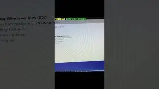 Windows Error | Error Code 0x80070570 