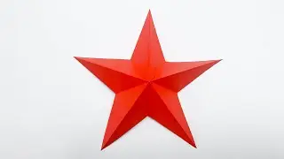 How to make a easy origami star