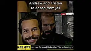 Breaking news: Andrew Tate and Tristan finally released from jail after months of legal battles!