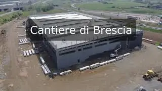 Brescia: Drone Sul Cantiere