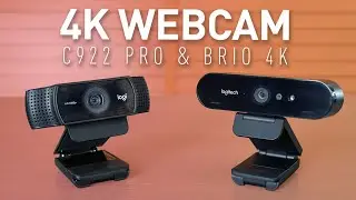 Logitech Brio 4K ve C922 Pro Webcam İncelemesi
