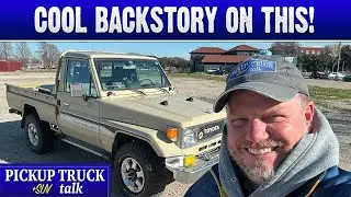 My First Time Driving a 70 Series Toyota Land Cruiser Truck!