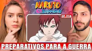 (FOLHA EM RECONSTRUÇÃO) Professora de Geografia ASSISTE NARUTO SHIPPUDEN｜EPISÓDIO 218｜REACT
