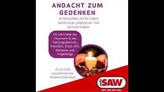 Buß- und Bettag: Blaulichtgottesdienst für Rettungskräfte