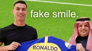 ranting about CR7 to Al Nassr for 14 minutes straight