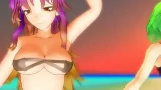 風見幽香と素敵なおねぇさまたちでベリーダンスを踊ってもらった