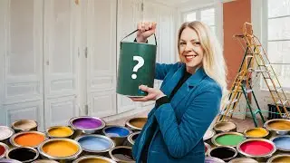 COLOUR REVEAL - Finally PAINTING the Chateau Dressing Room!