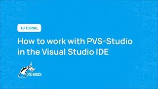 How to work with PVS-Studio in the Visual Studio IDE