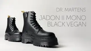 Dr Martens Jadon Mono Black Vegan