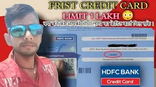 Pre-Approval HDFC BUSINESS MONEY BACK CREDIT CARD UNBOXING AND REVIEW 2022