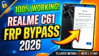 Realme C61 unlock by unlock tool || Realme C61 frp by unlock tool || C61 patten unlocking 