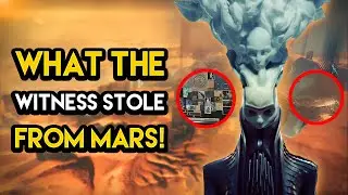 Destiny 2 - WHAT THE WITNESS STOLE ON MARS! Traveler Left Earth and Golden Age Secrets