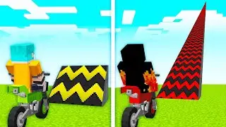 SUPER MÉGA RAMPES DE NOOB contre DE PRO
