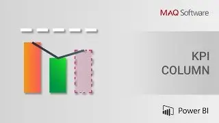 KPI Column by MAQ Software - Power BI Visual Introduction