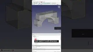 Model from parameters in Freecad