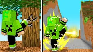 Evolving into STRONGEST KICKER In Minecraft