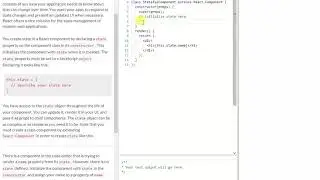 REACT: Create a Stateful Component (21)