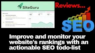 Siteguru Reviews | SiteGuru AppSumo Lifetime Deal | SEO Audit Tool
