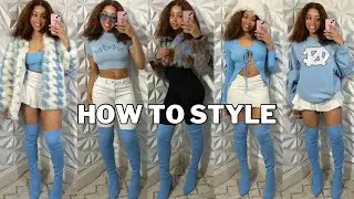 HOW TO STYLE AN OUTFIT WITH THIGH HIGH BOOTS!