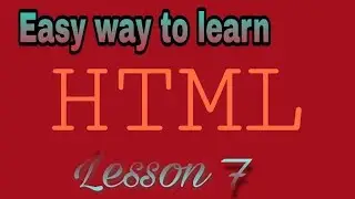 Html tutorial for beginners in hindi full course | Html Table tag | part 07 | for students | html