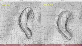 Structure SDK 0.6 Mesh Detail Comparison