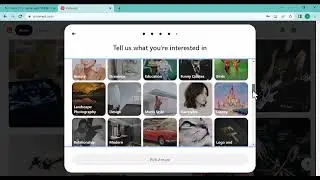 How to signup Pinterest  account and sharing pictures