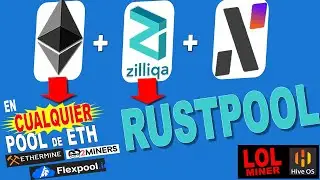 ETH + ZIL + ALPH | Ethereum en la pool que quieras, Zilliqa en RUSTPOOL y Alephium en Metapool