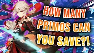 How many F2P Primogems Can you Save For Kazuha Rerun? (Genshin Impact Kazuha Rerun)