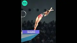 A PERFECT 10 DIVE. China's star diver Quan wins women's 10m platform at Hangzhou Asiad