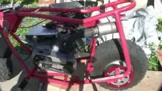 Intalling Kart racing Spilt ring sprocket adaptor on a Doodle Bug mini bike