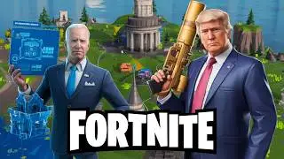 Presidents FACE OFF in Fortnite Chapter 5!
