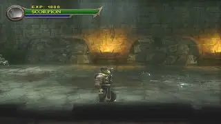 #1182 Mortal Kombat Shaolin Monks (PS2) Hidden Characters (5/6): Scorpion gameplay