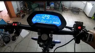 Heavy electric scooter Zerx V 3.2, measuring the maximum speed