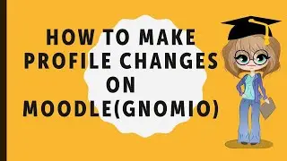 How to change the default username and password on Moodle (Gnomio) site- Step by step
