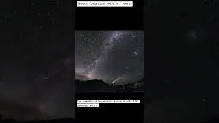 Three Galaxies and a Comet - 08-28-2023