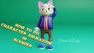 How To Do Character Animation In Blender | Blend with Bunty
